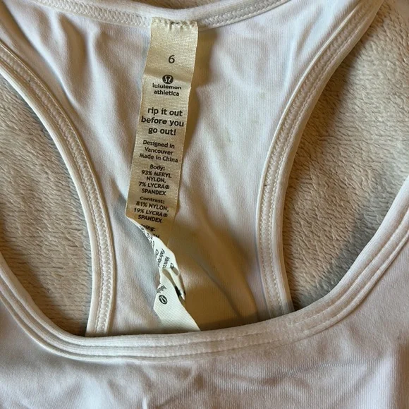 Lululemon Racerback Top - Picture 2 of 5